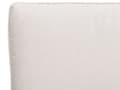 Miniatyrbilde 7 av 10: Spileramme Beige Polyester Stoff Polstret Dobbeltstørrelse Moderne Design 160 x 200 cm