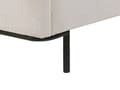 Miniatyrbilde 9 av 10: Spileramme Beige Polyester Stoff Polstret Dobbeltstørrelse Moderne Design 160 x 200 cm