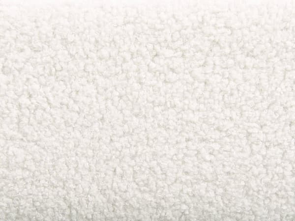 Spileramme Off-white Boucle Polstret Dobbeltstørrelse Moderne Design 160 x 200 cm