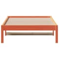 Miniatyrbilde 3 av 9: vidaXL Dagseng uten madrass voksbrun 80x200 cm heltre furu