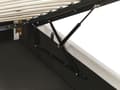 Miniatyrbillede 8 af 10: Seng Beige Polyester 140 x 200 cm Moderne Trekvart Seng med Opbevaring Blød Sengeramme Halvandenmands 3 kvart Seng Retro Design Soveværelse