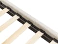 Miniatyrbillede 7 af 9: Seng Creme Hvid Boucle 180 x 200 cm Moderne Dobbeltseng uden Sengegavl To Mands Seng Minimalistisk Design