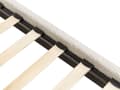Miniatyrbillede 8 af 10: Enkeltseng Creme Hvid Boucle 90 x 200 cm Design Sengeramme Enkeltmands Seng uden Sengegavl Juniorseng