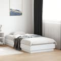Miniatyrbillede 4 af 11: vidaXL sengeramme med LED-lys 90x190 cm hvid