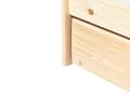Miniatyrbilde 10 av 11: Daybed Dagseng Hvit furu med spileramme 90 x 200 cm 3 hyller Uttrekkbar seng for 2 personer Moderne skandinavisk gjesterom Barnerom Ungdomsrom