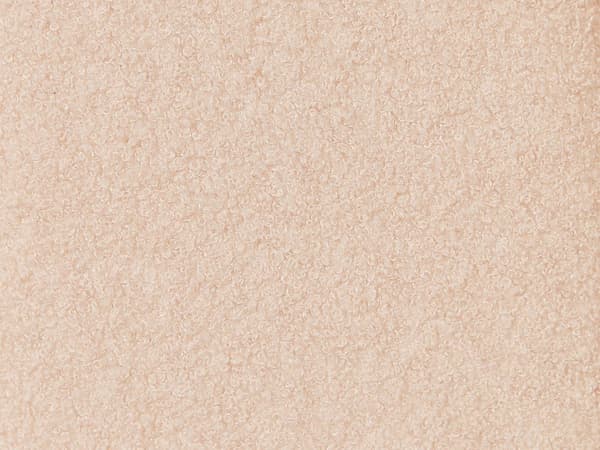 Bäddsoffa Persikorosa Boucle 90 x 200 cm Enkelsäng Spjälbädd Stoppad dagbädd Glamour Modern Barnrum Gästrum