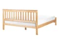 Miniatyrbilde 5 av 11: Dobbeltseng Elegant Naturlig Tre 140 x 200 cm Tradisjonell Moderne Skandinavisk Soverom