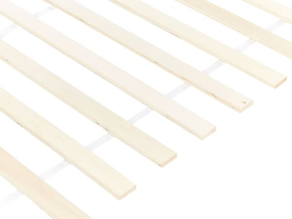 Dobbeltseng Elegant Naturlig Tre 140 x 200 cm Tradisjonell Moderne Skandinavisk Soverom