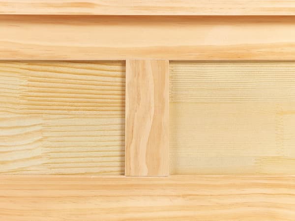 Dobbeltseng Elegant Naturlig Tre 140 x 200 cm Tradisjonell Moderne Skandinavisk Soverom