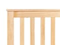 Miniatyrbilde 10 av 11: Dobbeltseng Elegant Naturlig Tre 140 x 200 cm Tradisjonell Moderne Skandinavisk Soverom
