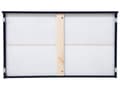 Pikkukuva 5 / 6: Sängynaluslaatikko laivastonsininen 97 x 58 cm mänty pyörillä 2 kpl minimalistinen skandinaavinen