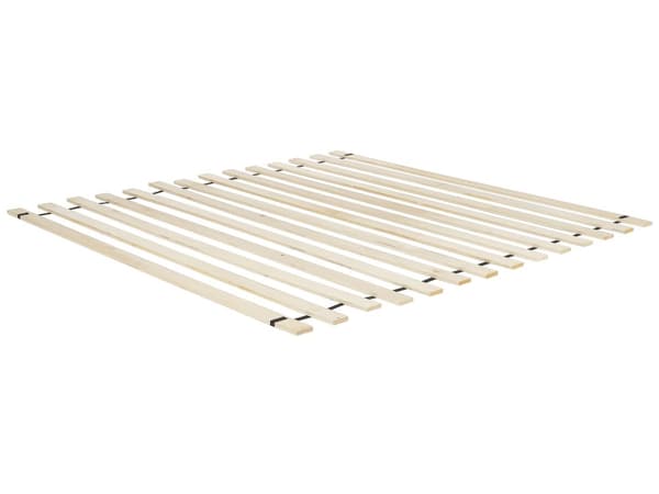 Dobbeltseng mørk MDF ramme med nakkestøtte og lamellbunn med sorte metallben 160 x 200 cm