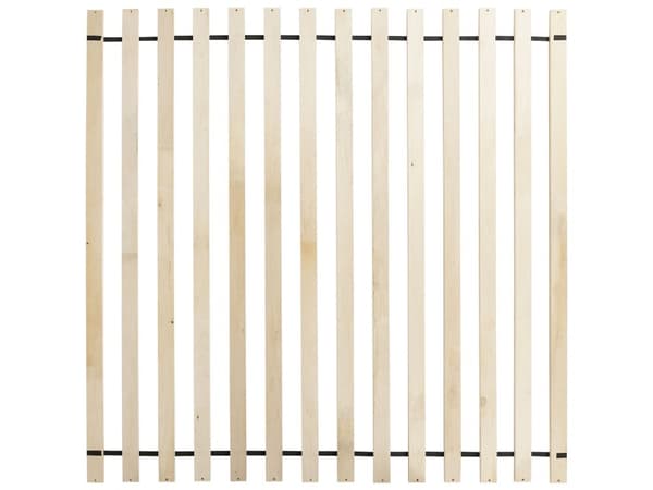 Seng Lyst Træ 160 x 200 cm Moderne Dobbeltseng med Sengegavl To Mands Lav Sengeramme Minimalistisk Design Træseng