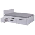 Miniatyrbilde 3 av 10: Efetivo seng 140x200cm hvit.