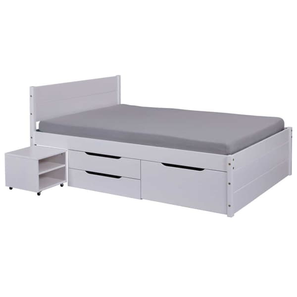 Efetivo seng 140x200cm hvit.