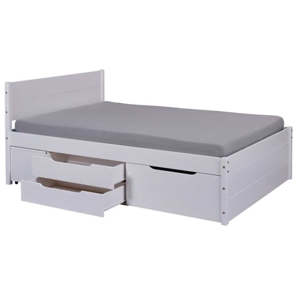 Efetivo seng 140x200cm hvit.