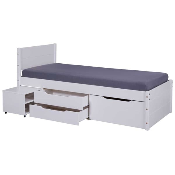Efetivo seng 90x200cm hvid.