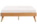 Miniatyrbilde 5 av 8: Sengeramme Lyst tre 140 x 200 cm med Lamellramme Minimalistisk Skandinavisk Design
