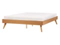 Miniatyrbilde 1 av 8: Sengeramme Lyst tre 140 x 200 cm med Lamellramme Minimalistisk Skandinavisk Design