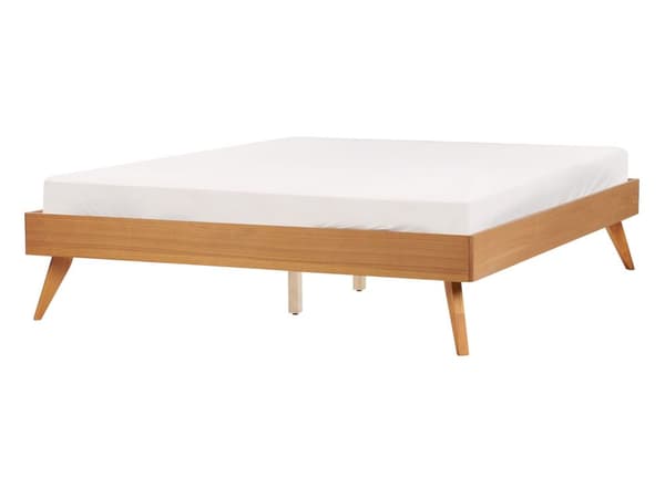 Sengeramme Lyst tre 140 x 200 cm med Lamellramme Minimalistisk Skandinavisk Design