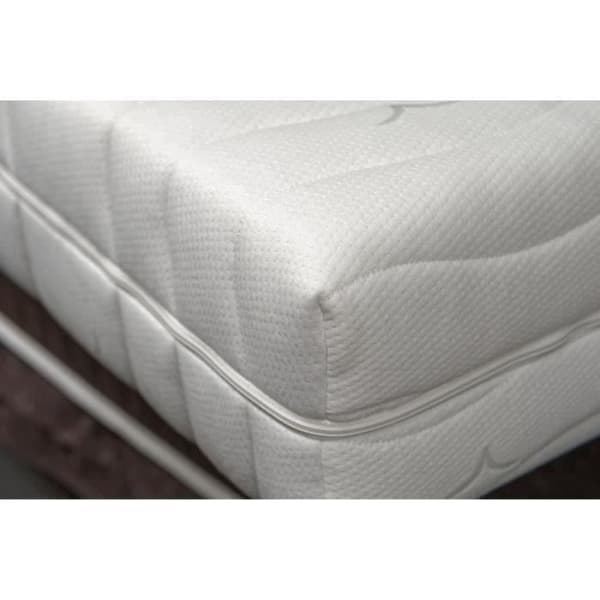 Madrassavslappningsset + elektriska boxfjädrar 2x80x200 - Skum - Fast - TALCA Made in France