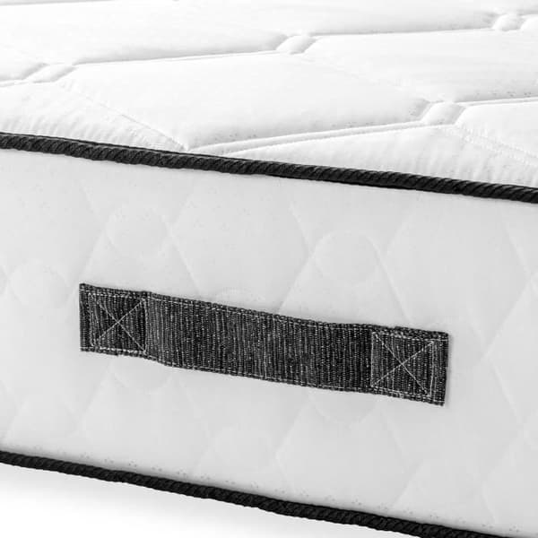 Madrass + resårsats 140 x 190 cm - Fjädrar - 7 zoner - 27 cm - Balanserad - DEKO DREAM Avkoppling