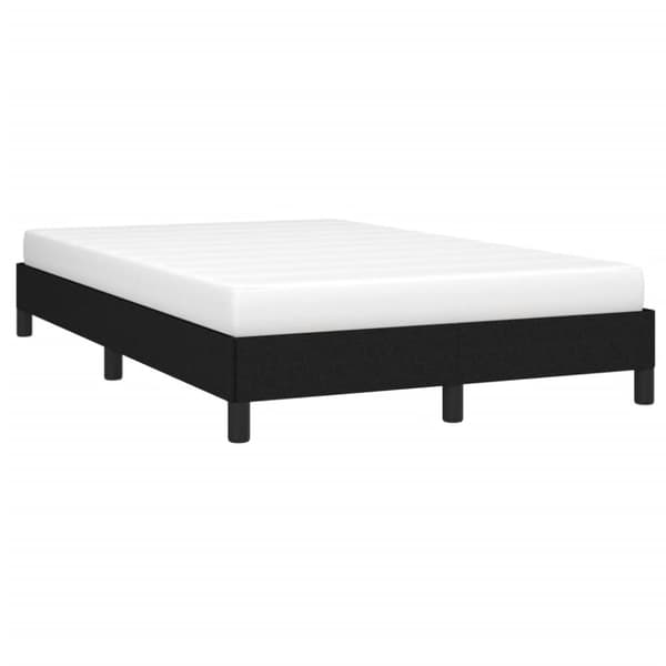vidaXL sengeramme 120x190 cm stof sort