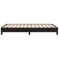 Miniatyrbillede 6 af 9: vidaXL sengeramme 120x190 cm stof sort