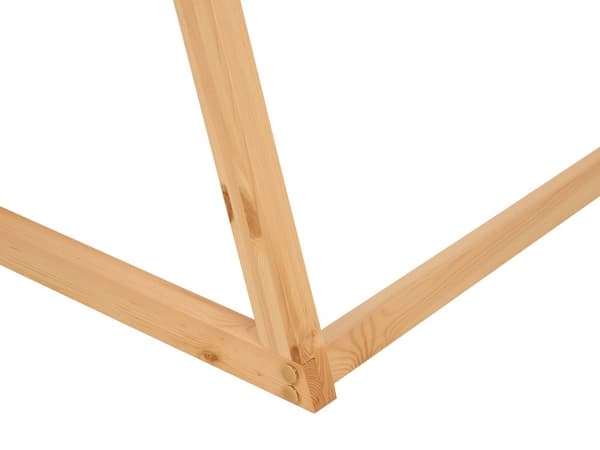 Barnhus Säng Ljust Furuträ 90 x 200 cm för Småbarn Modern Barnkammare