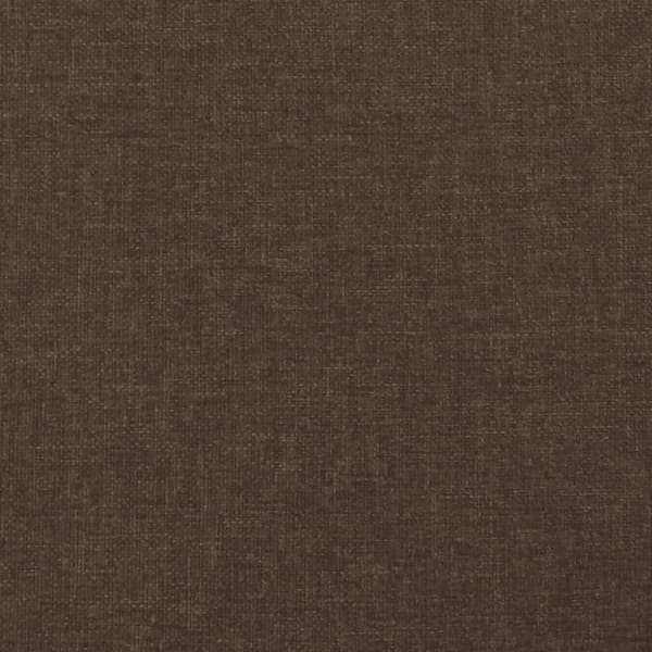 vidaXL sengeramme uden madras 120x190 cm stof mørkebrun