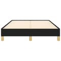 Miniatyrbillede 5 af 9: vidaXL sengeramme 120x190 cm stof sort