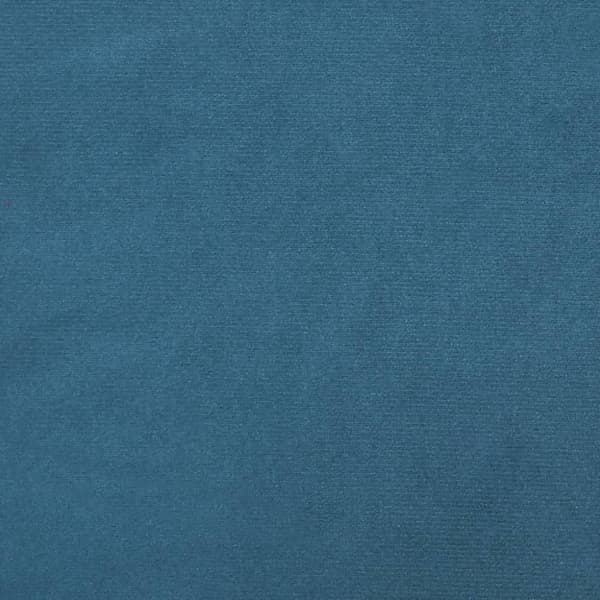 vidaXL seng med madras 120x200 cm velour blå