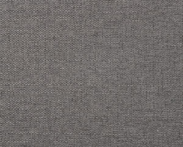 Sänky harmaa polyesteri kangas verhoilu 140 x 200 cm tuftattu sängynpääty napeilla sälepohja moderni tyyli