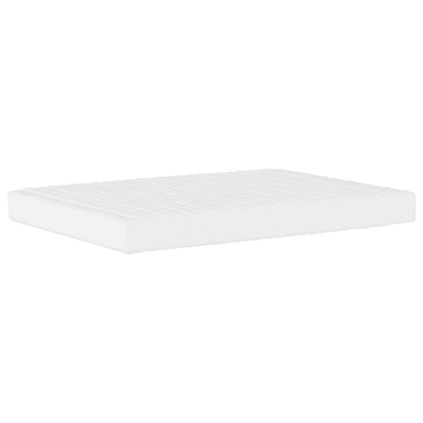 vidaXL Säng med madrass svart 120x200 cm sammet