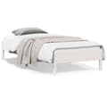 Miniatyrbilde 9 av 9: vidaXL Sengeramme uten madrass hvit 90x200 cm heltre furu