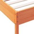 Miniatyrbillede 6 af 9: vidaXL sengeramme uden madras 90x190 cm massivt fyrretræ gyldenbrun