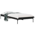 Miniatyrbilde 9 av 9: vidaXL Sengeramme svart 90x200 cm konstruert tre og metall