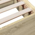 Miniatyrbilde 8 av 11: vidaXL Sengeramme med skuffer sonoma eik 120x200 cm konstruert tre