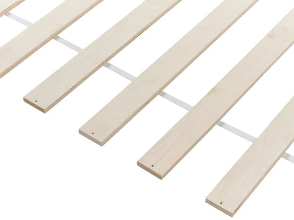 Enkeltseng Lyseblå Træ 90 x 200 cm Design Sengeramme Enkeltmands Seng Juniorseng Træseng