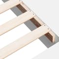 Miniatyrbilde 7 av 10: vidaXL Sengeramme hvit 160x200 cm konstruert tre