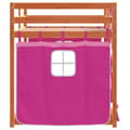 Pikkukuva 6 / 11: vidaXL Parvisänky verhoilla pinkki 90x190 cm täysi mänty