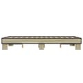 Miniatyrbilde 4 av 9: vidaXL Sengeramme sonoma eik 120x190 cm konstruert tre og metall