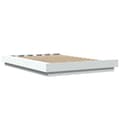 Miniatyrbilde 5 av 10: vidaXL Sengeramme hvit 135x190 cm konstruert tre