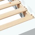 Miniatyrbilde 7 av 10: vidaXL Sengeramme hvit 135x190 cm konstruert tre