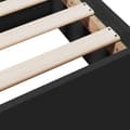 Pikkukuva 8 / 11: vidaXL Sängynrunko laatikoilla musta 90x190 cm tekninen puu