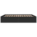 Miniatyrbilde 4 av 10: vidaXL Sengeramme svart 160x200 cm konstruert tre