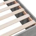 Miniatyrbilde 6 av 10: vidaXL Sengeramme betonggrå 120x190 cm konstruert tre