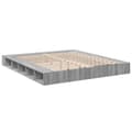 Miniatyrbilde 5 av 10: vidaXL Sengeramme grå sonoma 200x200 cm konstruert tre