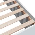 Miniatyrbilde 6 av 10: vidaXL Sengeramme hvit 135x190 cm konstruert tre