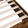 Miniatyrbilde 7 av 10: vidaXL Sengeramme røkt eik 150x200 cm konstruert tre